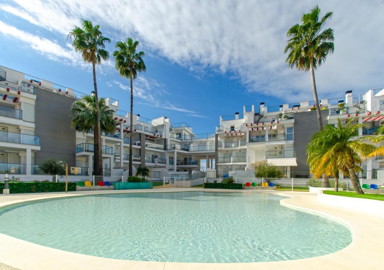 Apartamento Victoria Playa III Con Una Gran Terraza دينايا المظهر الخارجي الصورة
