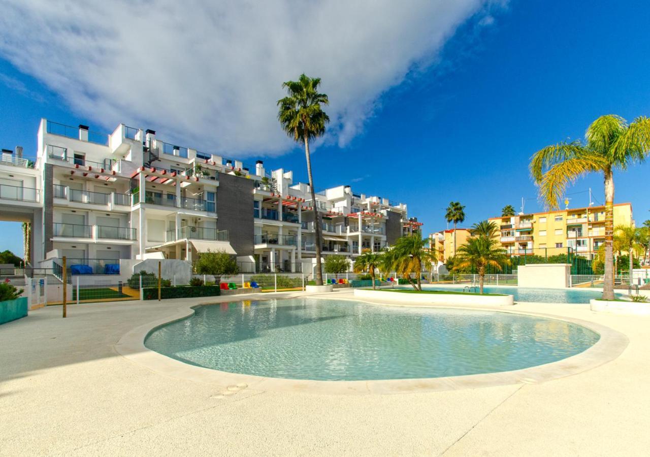 Apartamento Victoria Playa III Con Una Gran Terraza دينايا المظهر الخارجي الصورة